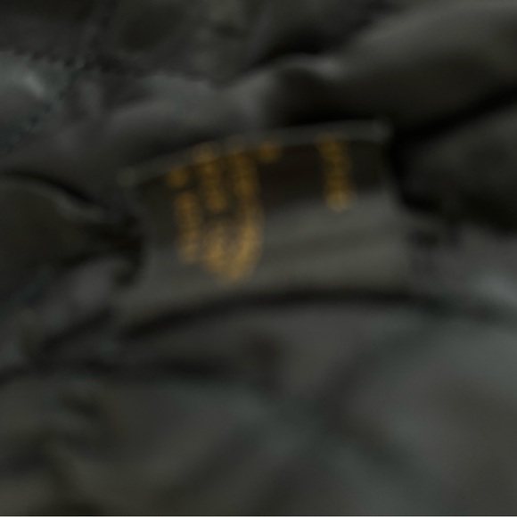 Black, painted back- leather motorcycle jacket - Picture 8 of 10